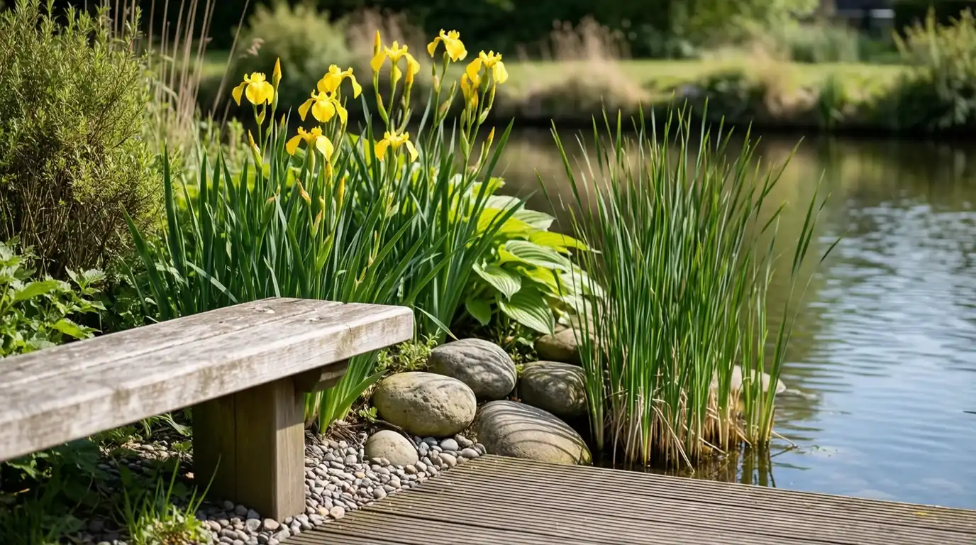 Teich Garten Billerbeck