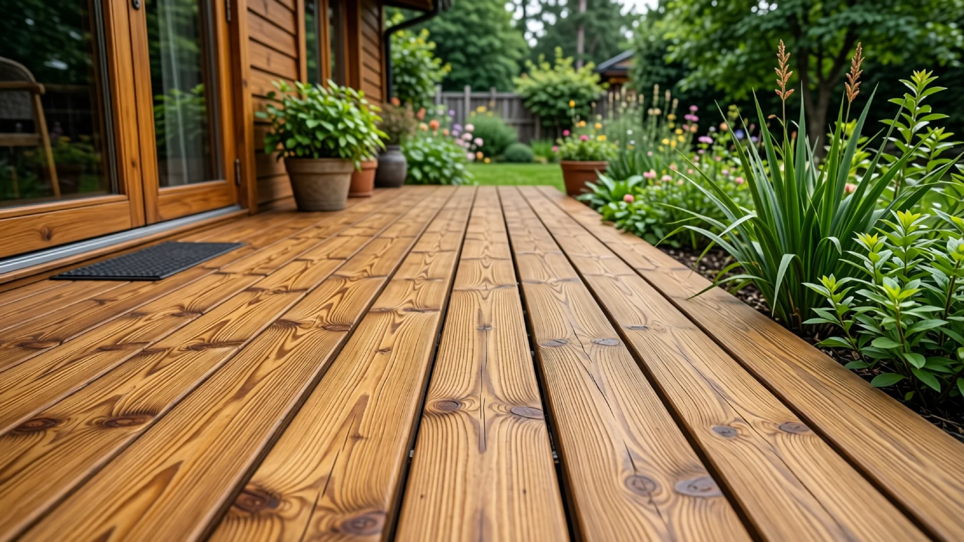 Lärche im Garten