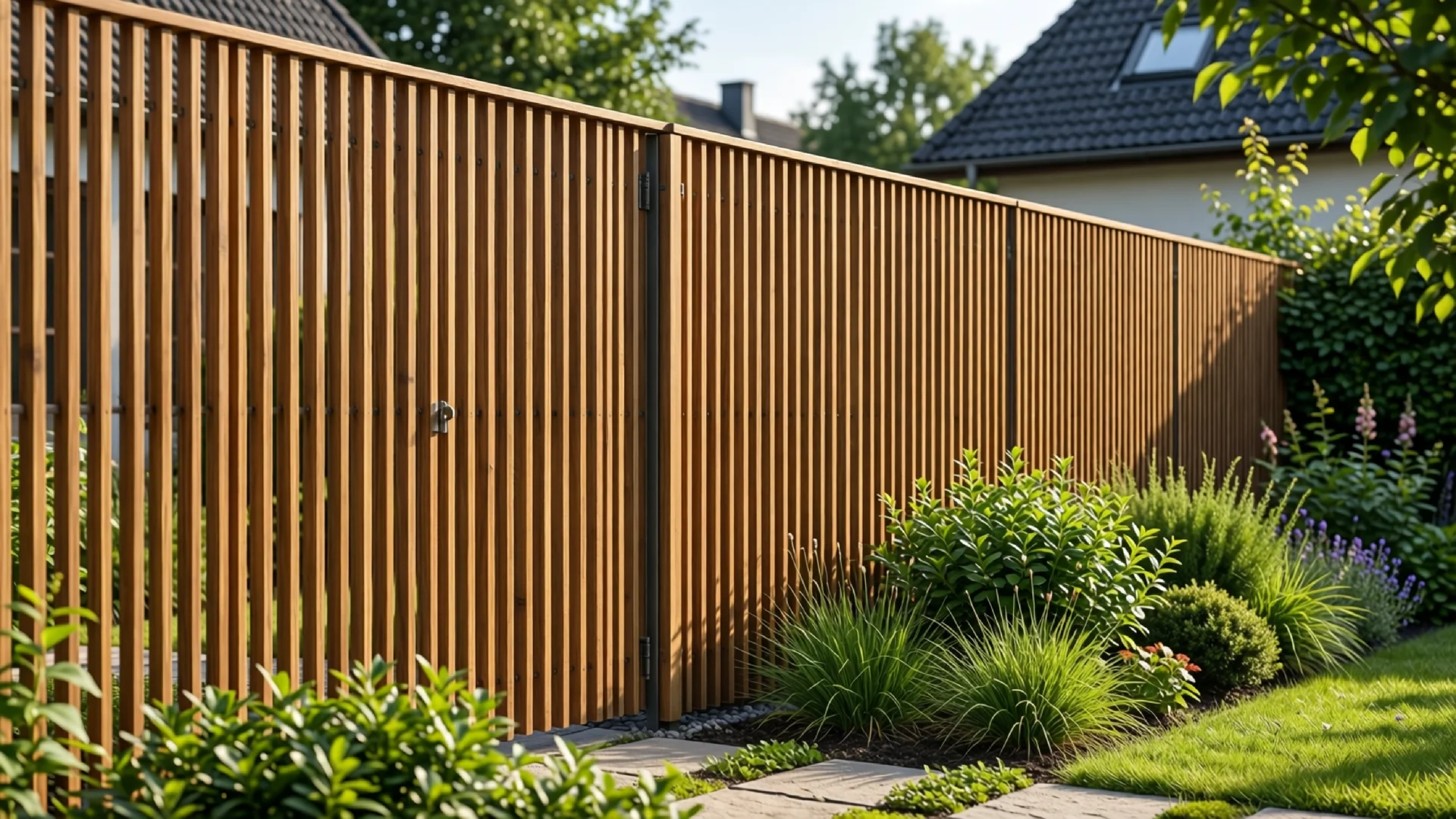 Holzzaun & Sichtschutz im Garten