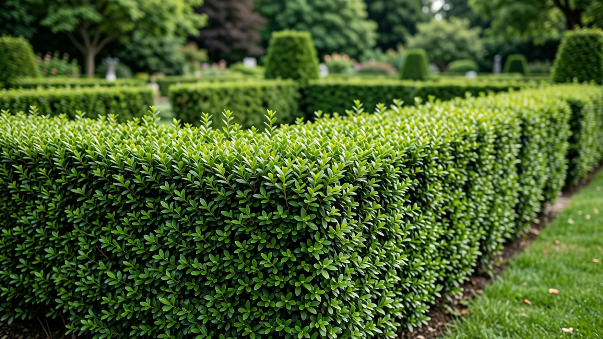 Buchsbaum im Garten