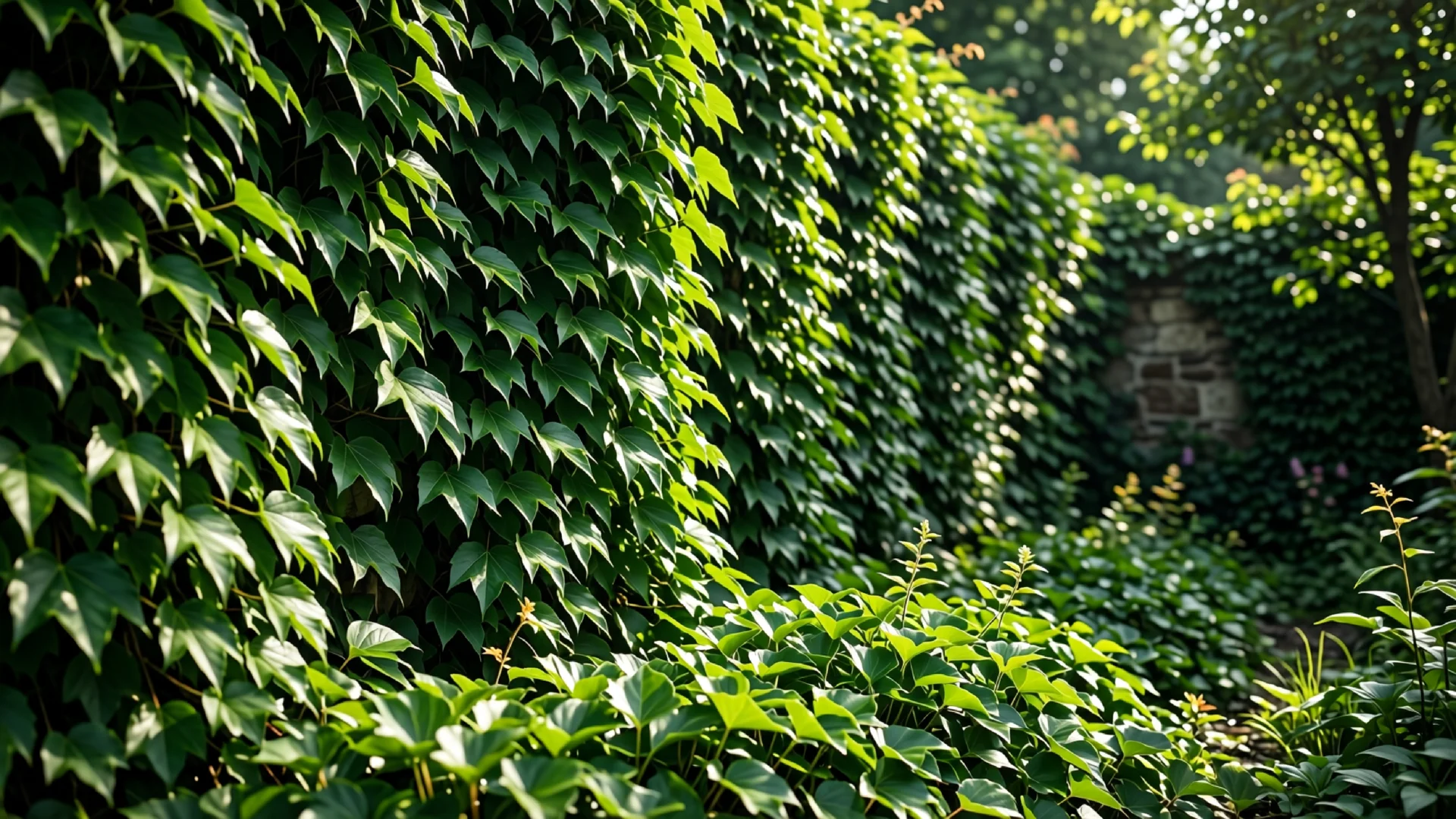 Efeu im Garten
