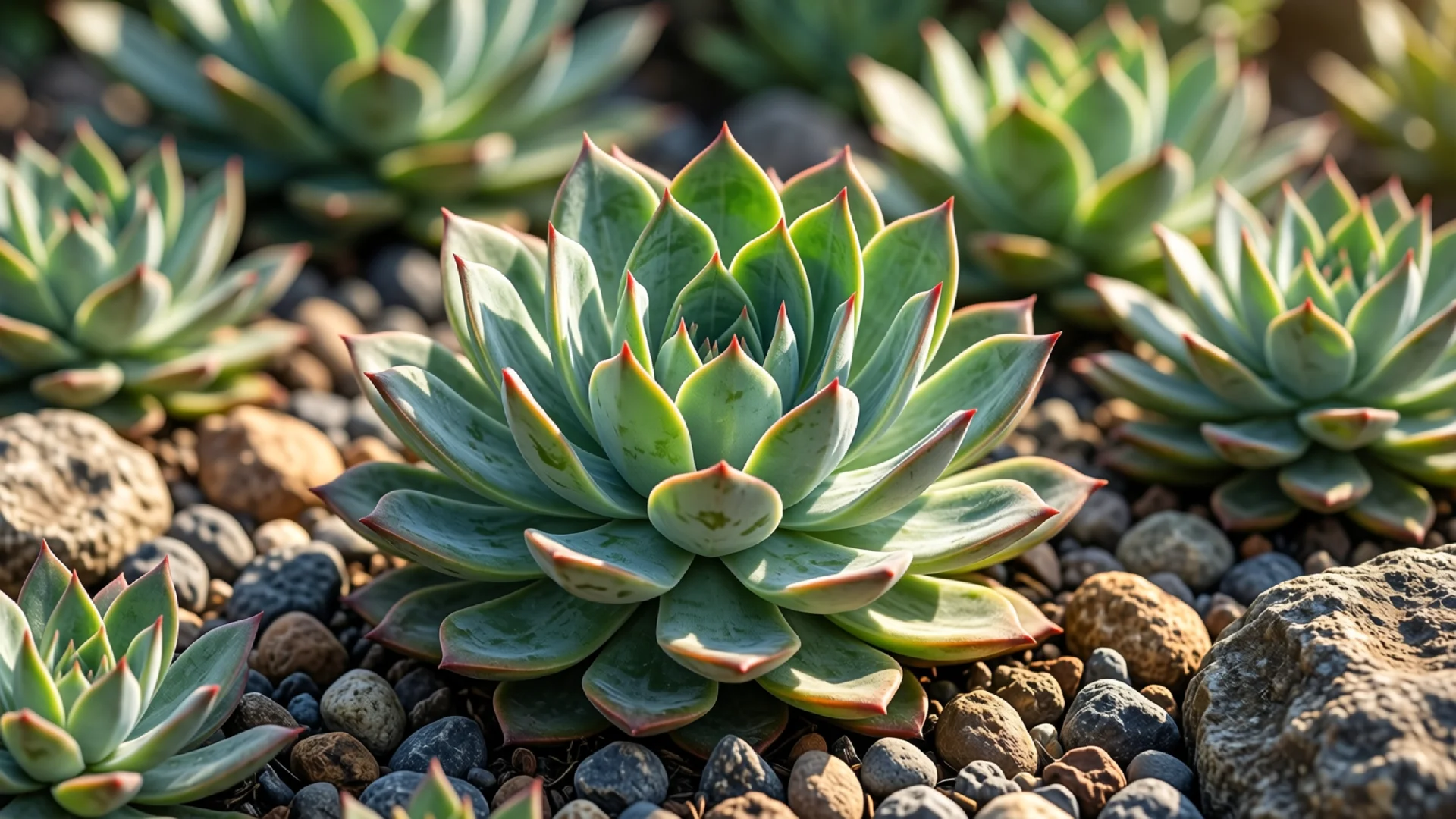 Fetthenne (Sedum) im Garten
