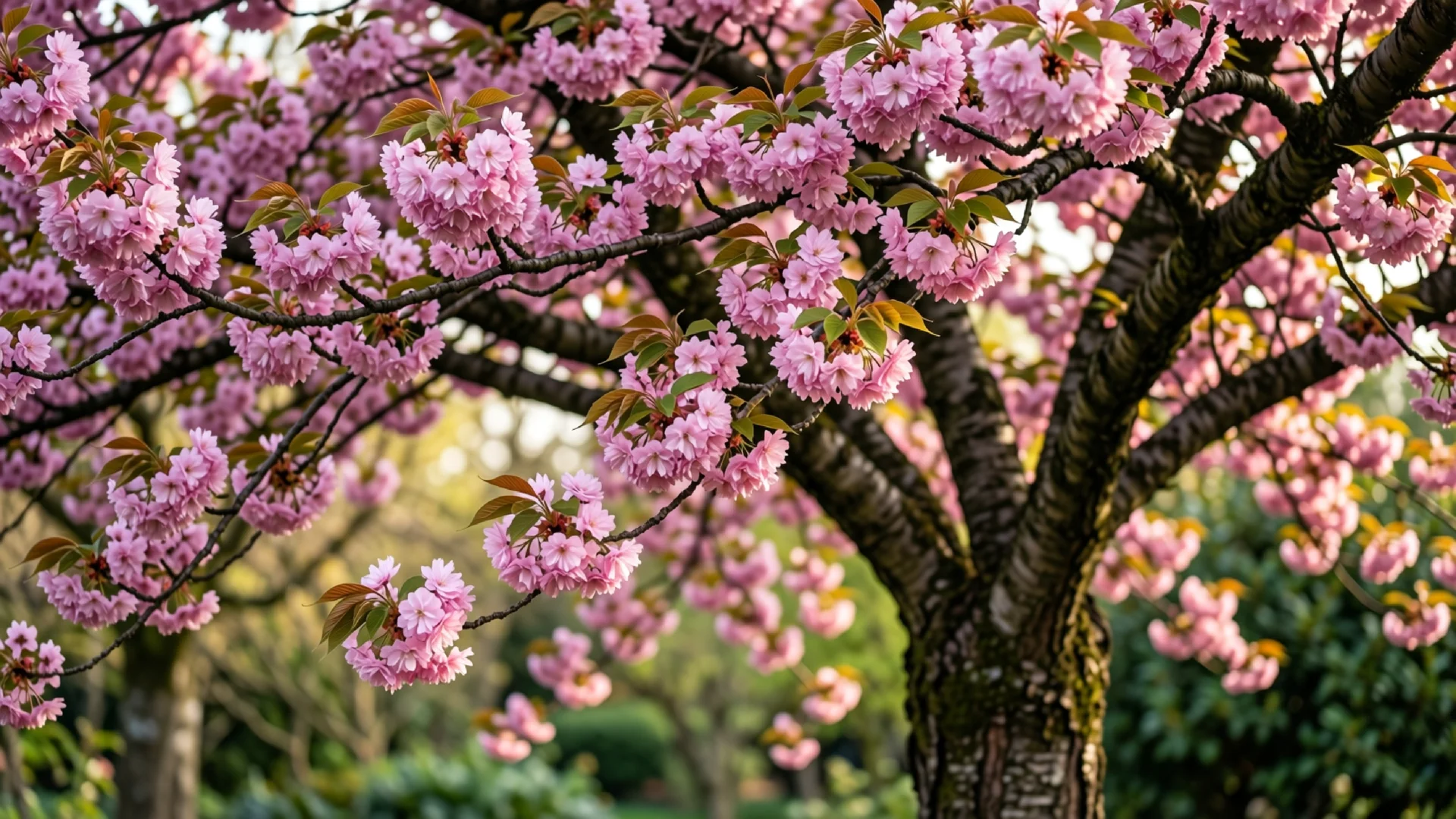 Kirschbaum im Garten