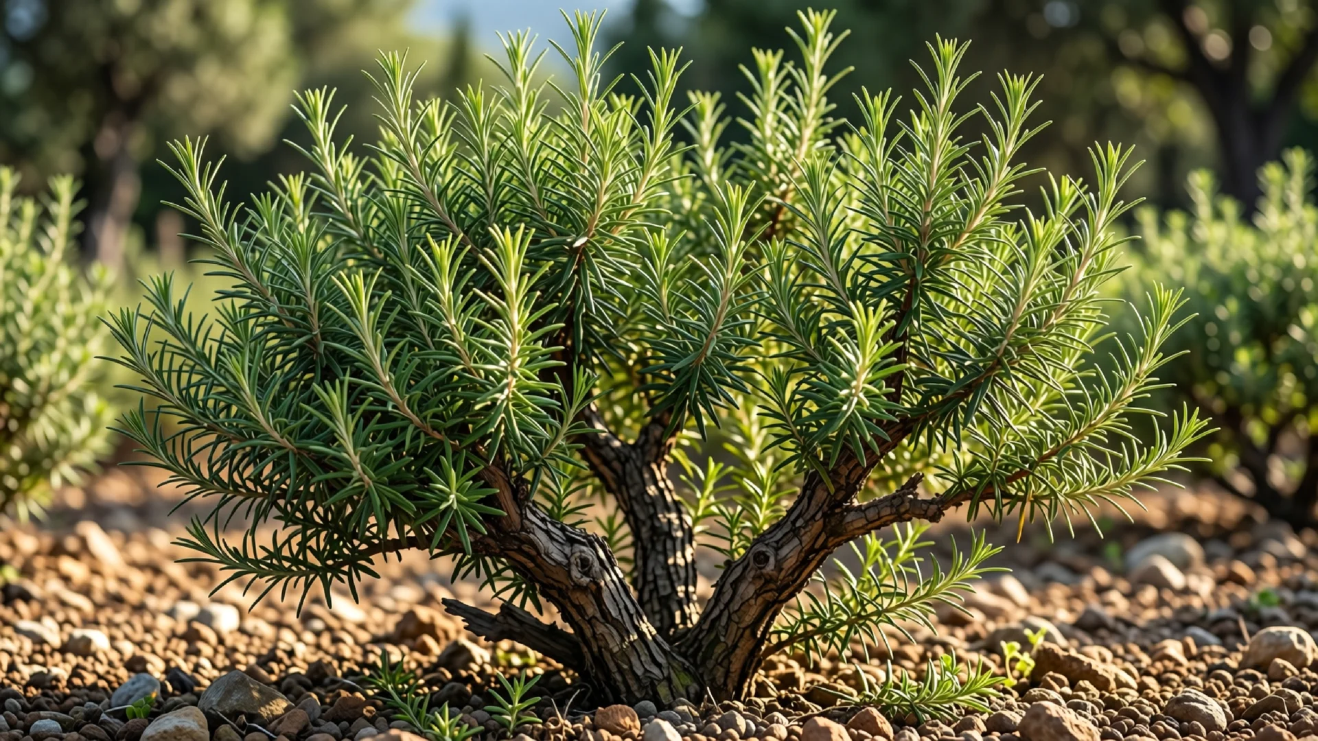 Rosmarin im Garten